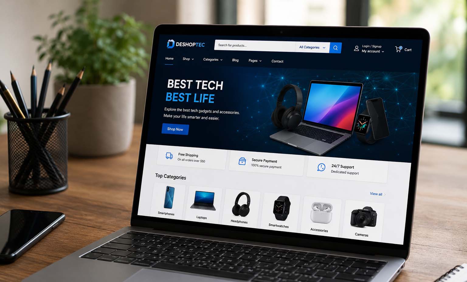 Deshoptec com