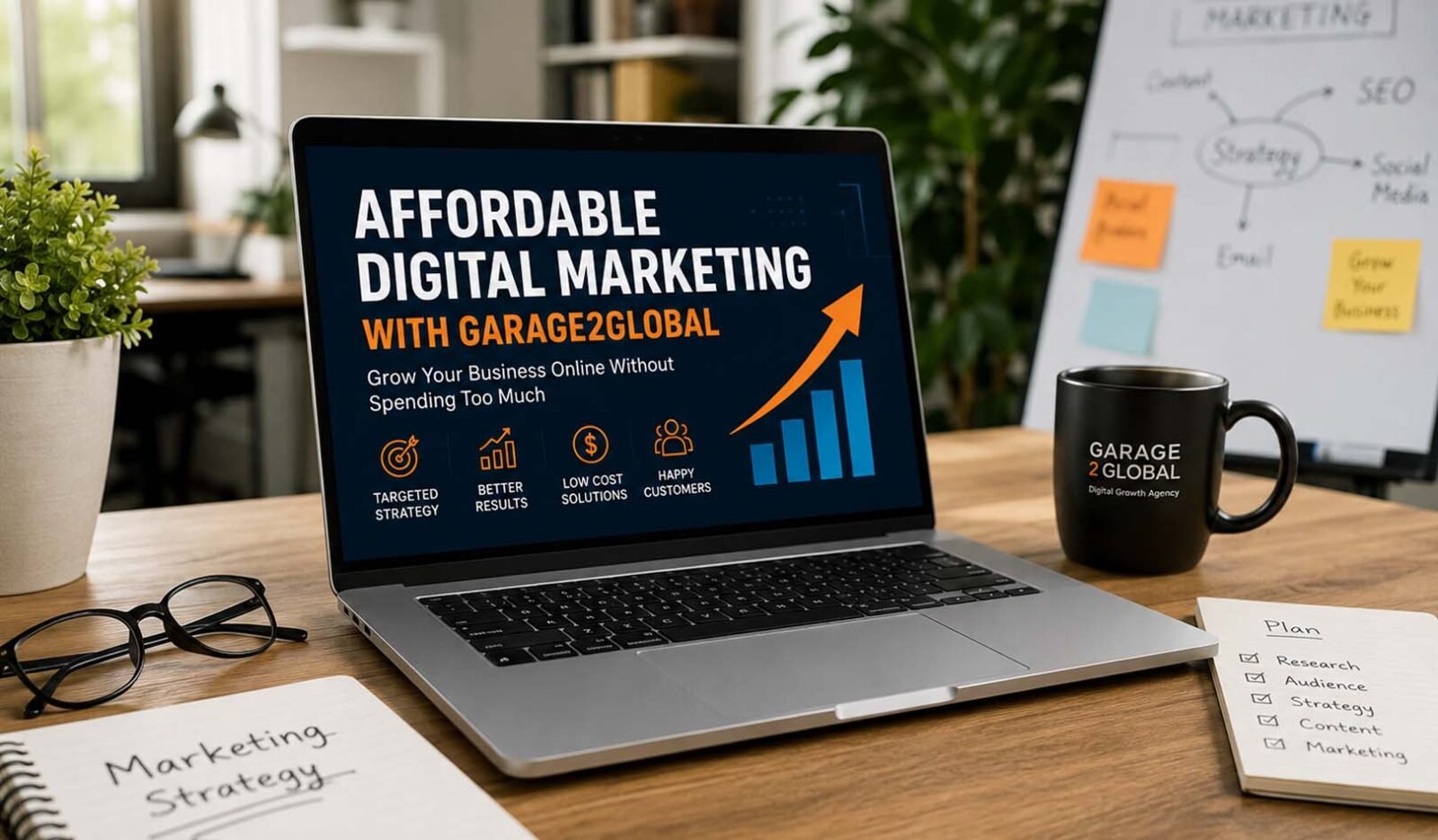 Affordable Digital Marketing with Garage2Global