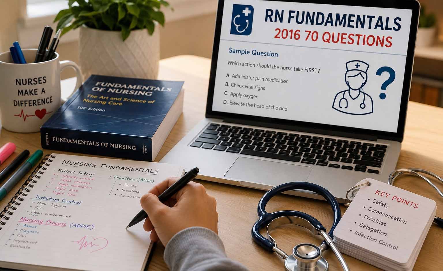 rn fundamentals 2016 70 questions